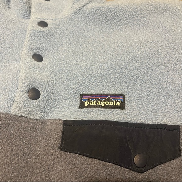 Patagonia Fleece Pullover xs Blue Sweater - Picture 3 of 3